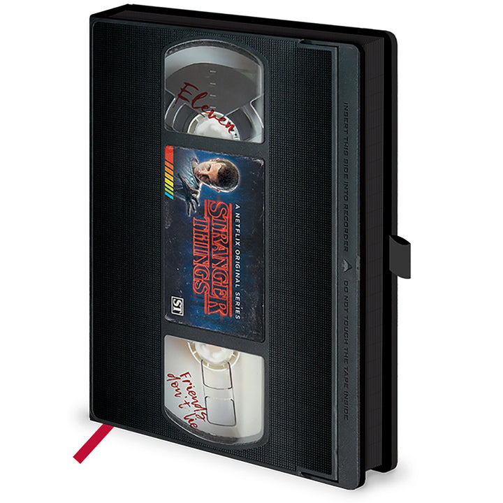 Caderno A5 Premium VHS – Stranger Things - MerchVillain