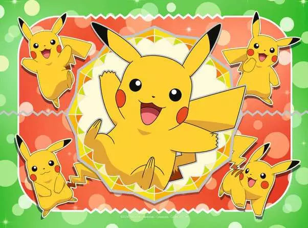 Puzzle 12-16-20-24 Peças – Pokémon (19x14cm)