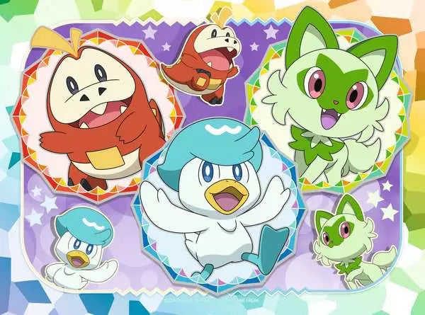 Puzzle 12-16-20-24 Peças – Pokémon (19x14cm)