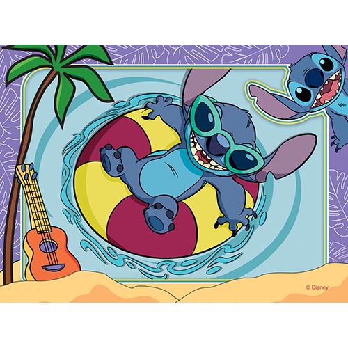 Pack Puzzle 4 em 1 Stitch – Disney