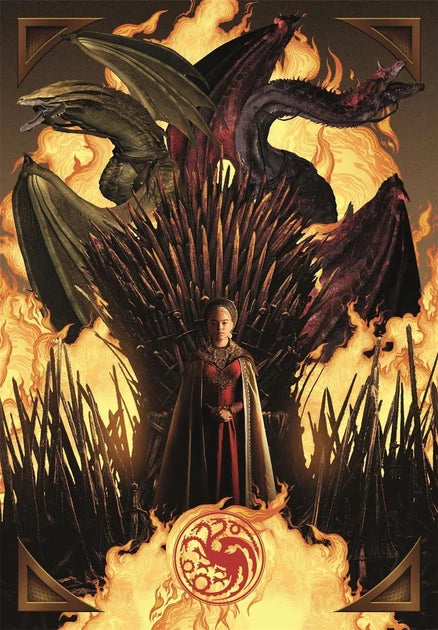 The House of the Dragon 1000-Piece Jigsaw Puzzle – Game of Thrones (70x50 cm)