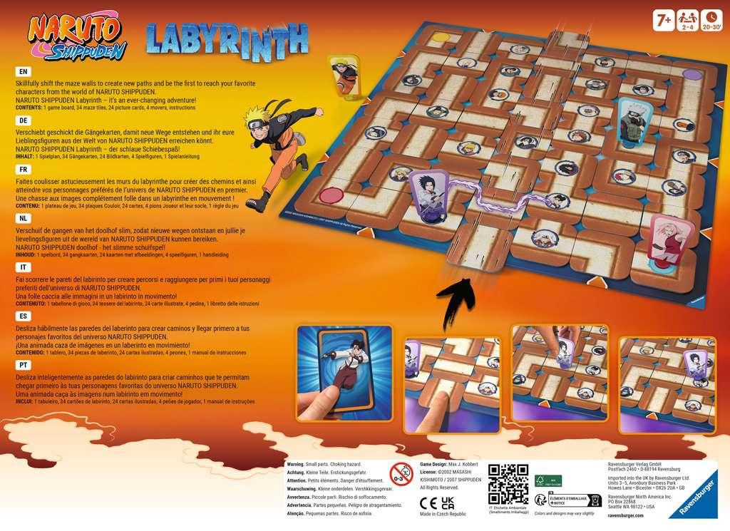 Labyrinth Tabletop Game – Naruto Shippuden