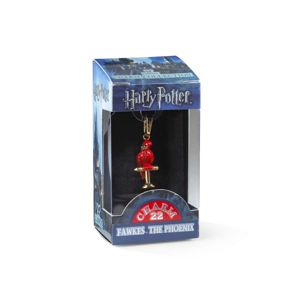 Fawkes the Phoenix Charm Pendant – Harry Potter (4 cm)