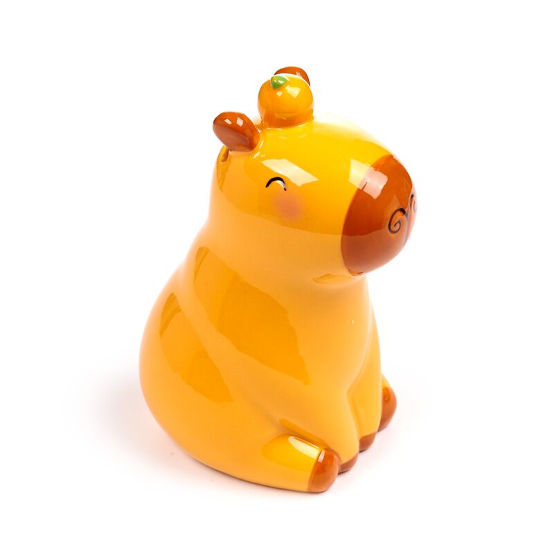 Ceramic piggy bank - Capibara (15 x 9 cm)
