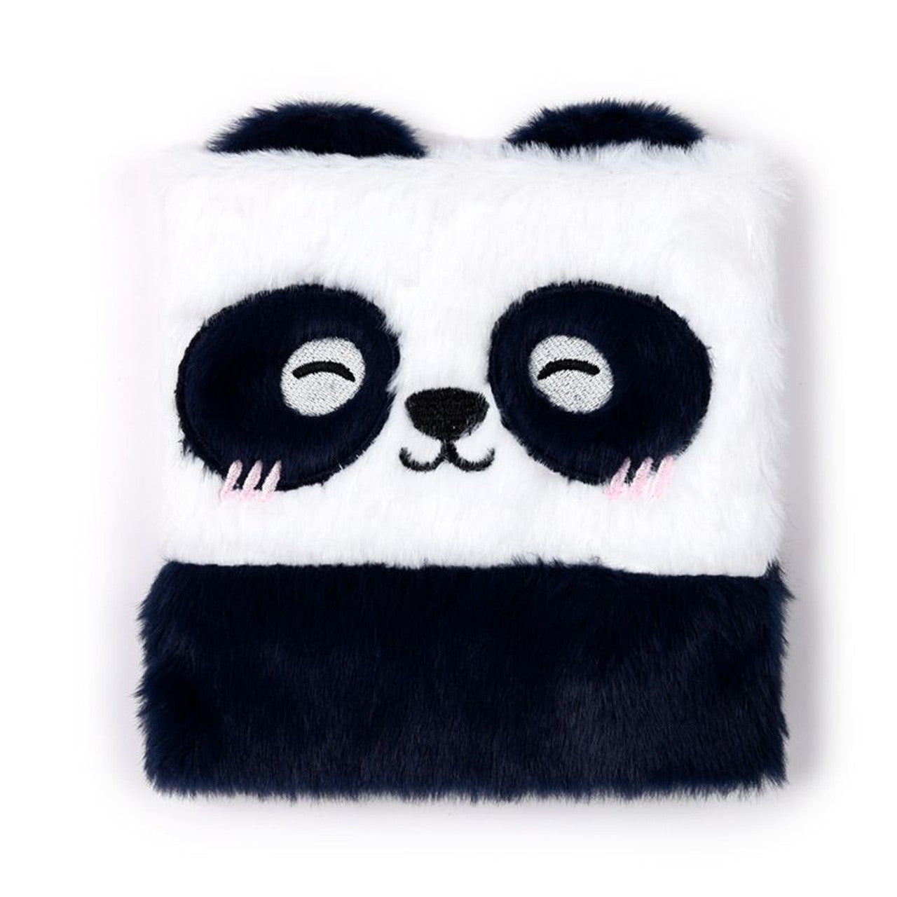 Plush A5 Notebook with Panda Bear – Adoramals (15.5x15x2 cm)