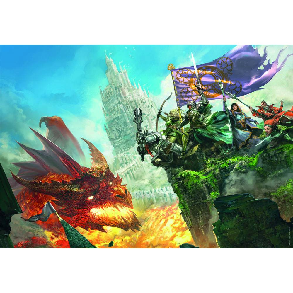 Dungeons & Dragons – Puzzle “Dragonfire” Cube 500 Pieces