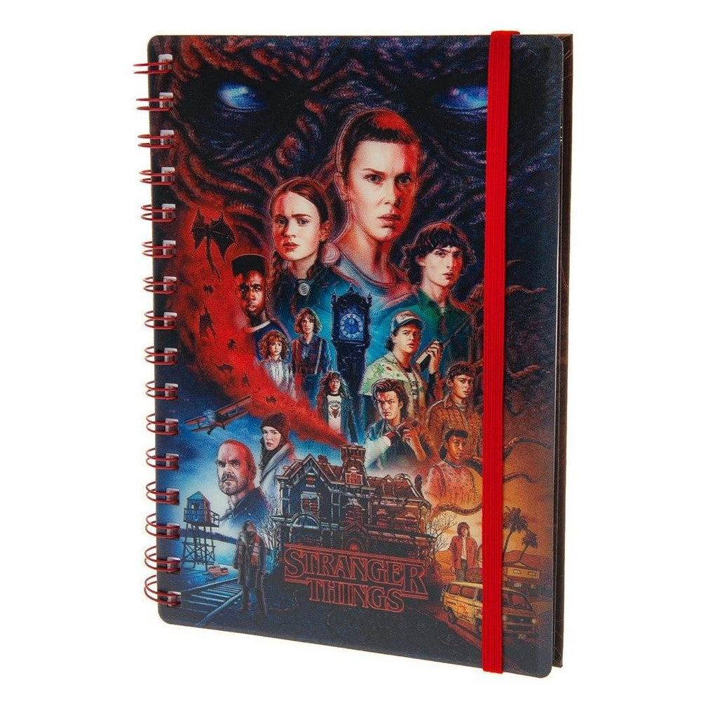 Caderno A5 – Stranger Things