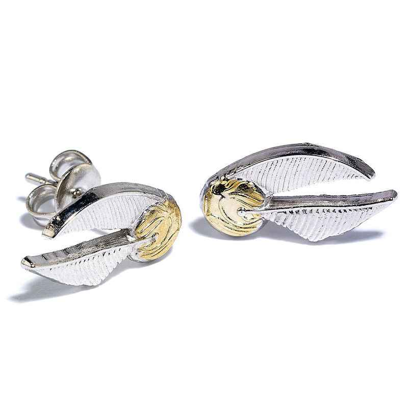 Conjunto de Brincos Deathly Hallows, Golden Snitch e Platform 9¾ - Harry Potter