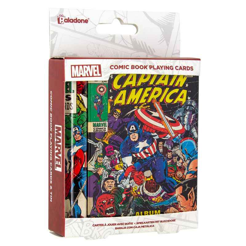Baralho de Cartas Marvel Comic Book Design