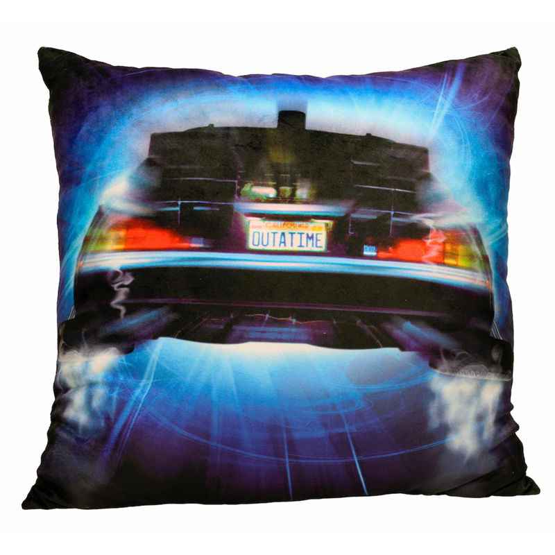 Almofada DeLorean – Regresso ao Futuro (45x45 cm)