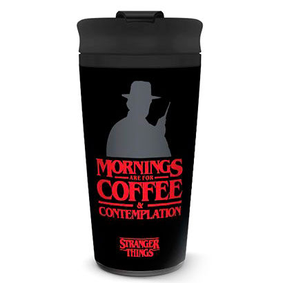Travel Mug Coffee and Contemplation - Stranger Things (425 ml)