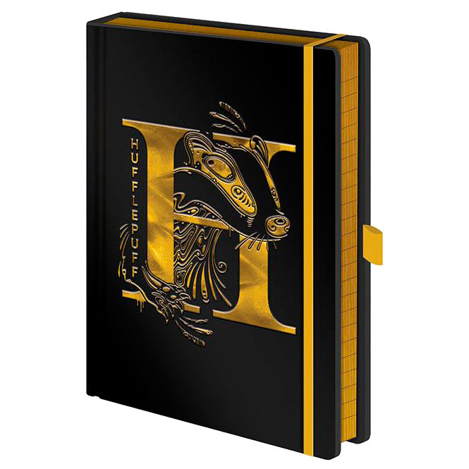 Caderno premium A5 Harry Potter Hufflepuff - MerchVillain