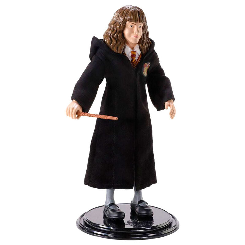 Harry Potter Hermione com varinha Bendyfigs figura maleável 19cm - MerchVillain