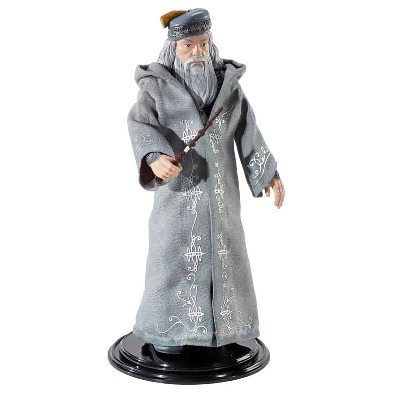 Harry Potter Dumbledore com varinha Bendyfigs figura maleável 19cm - MerchVillain