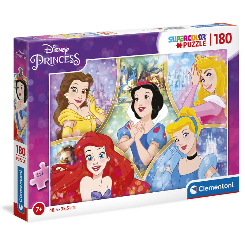 Princess Puzzle - Disney (180 Pieces, 48.5 x 33.5 cm)