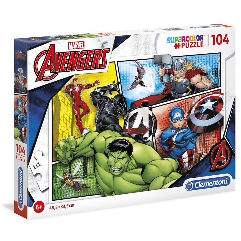 Avengers Puzzle - Marvel (104 Pieces)
