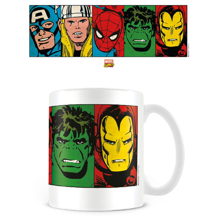 Caneca Marvel Avengers Faces - MerchVillain