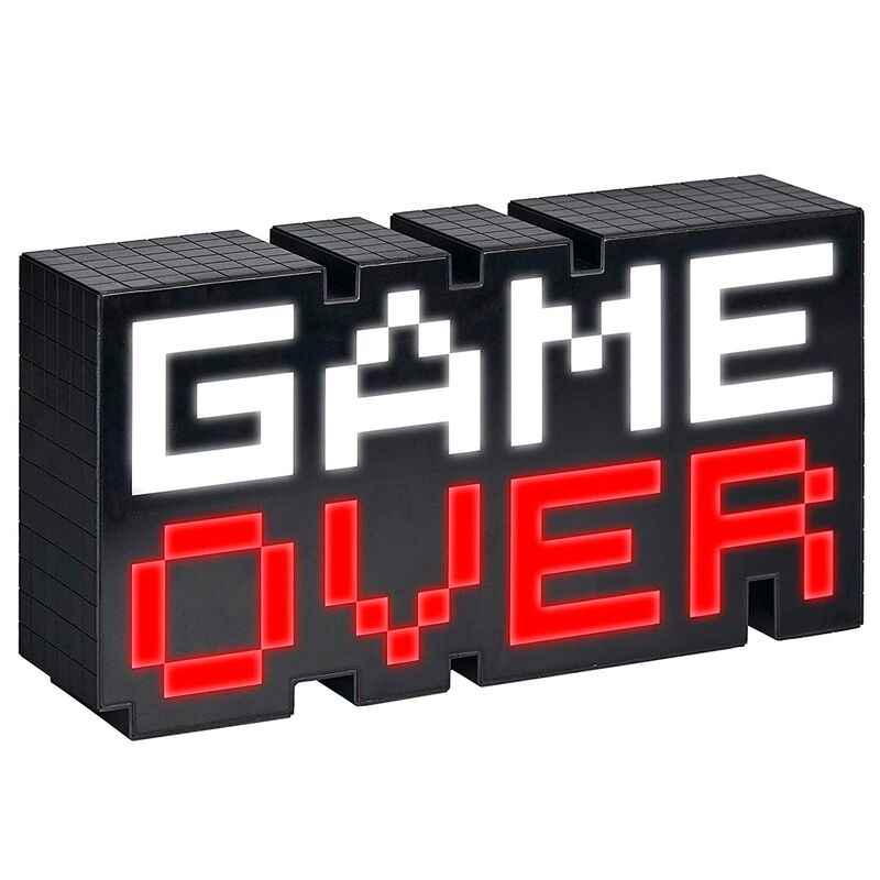 Luz "Game Over" 8‑Bit – Paladone (≈ 30 cm)