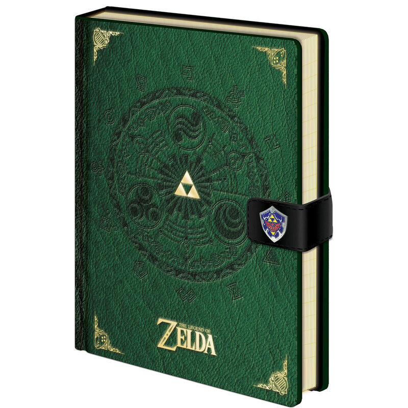 Caderno Premium A5 Triforce - The Legend of Zelda (14,8x21cm) - MerchVillain
