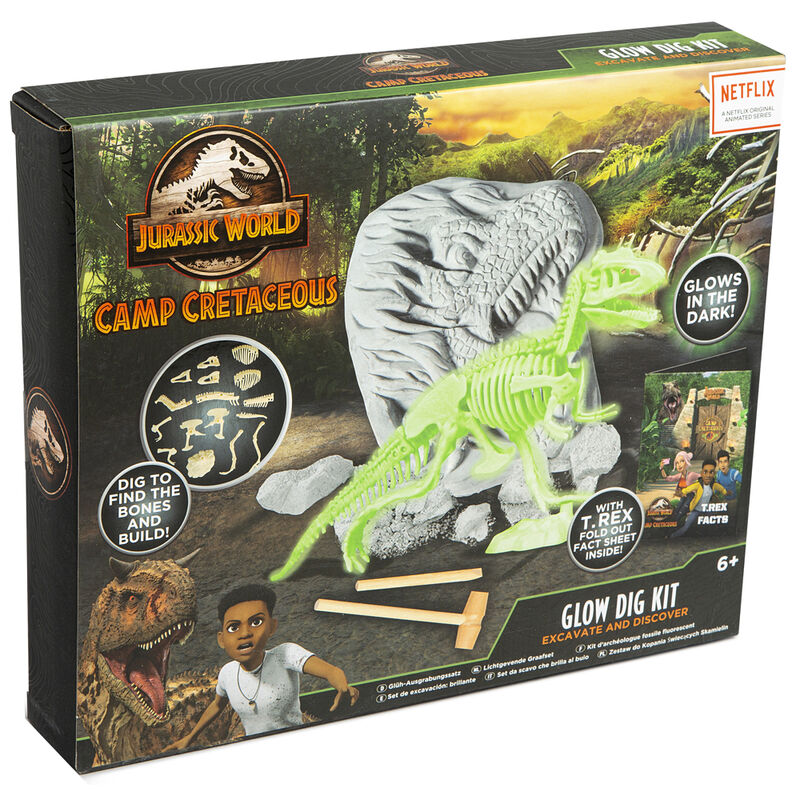 Kit Escavação Brilhante Camp Cretaceous - Jurassic World - MerchVillain