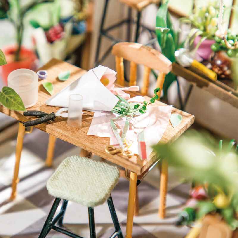 Maqueta 3D Casa da Florista da Emily – Rolife (258 peças, 23,8x21x23 cm)