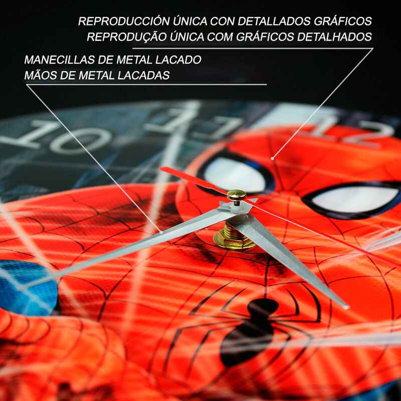 Marvel Spiderman wall clock