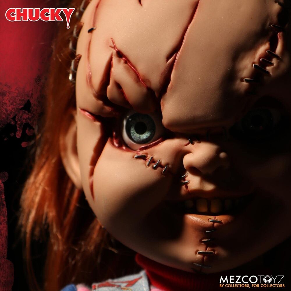 Chucky Child's Play figura falante 38 cm - MerchVillain