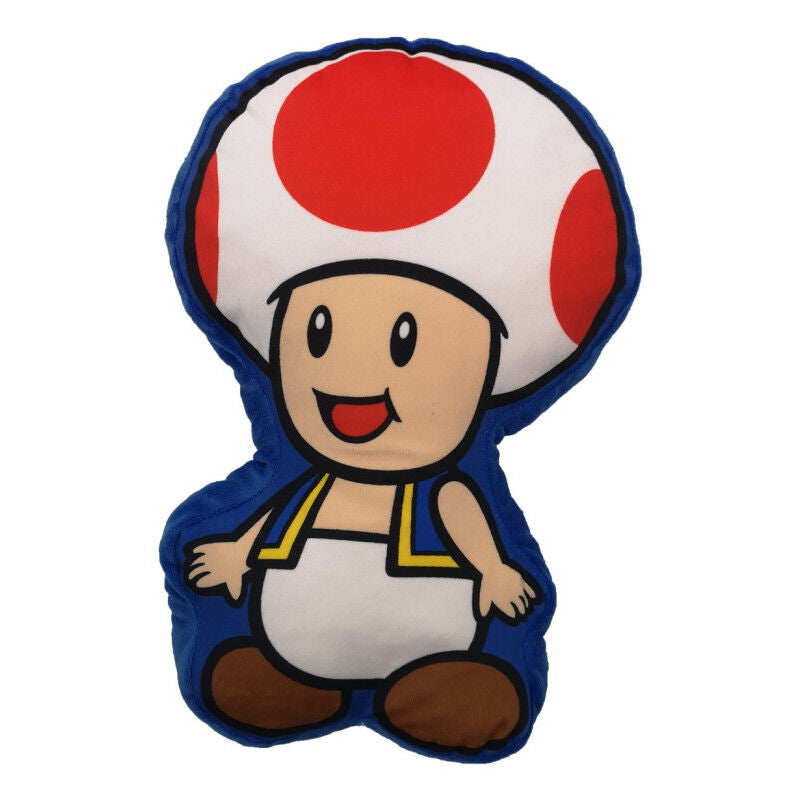 3D Toad Cushion – Super Mario Bros (40 x 40 cm)