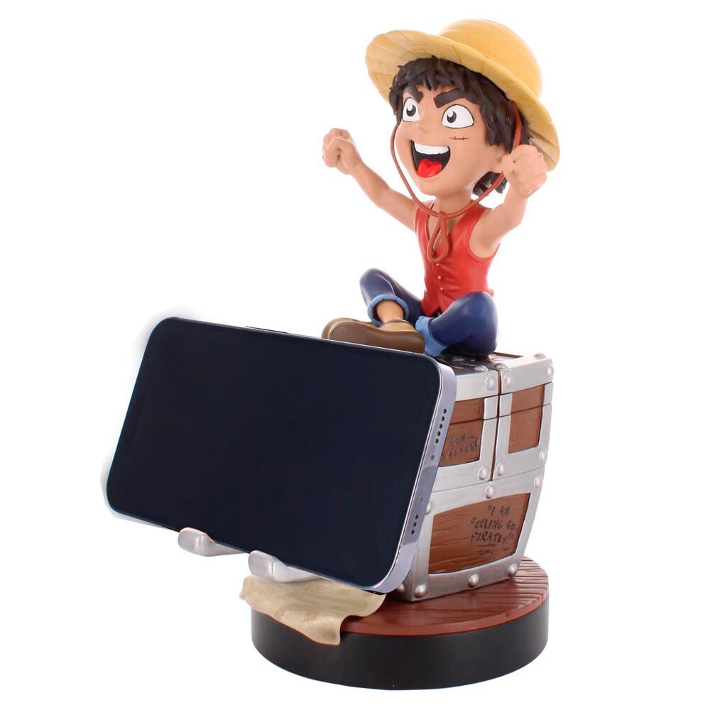 Suporte de Cabo Luffy Face - One Piece (20 cm) - MerchVillain