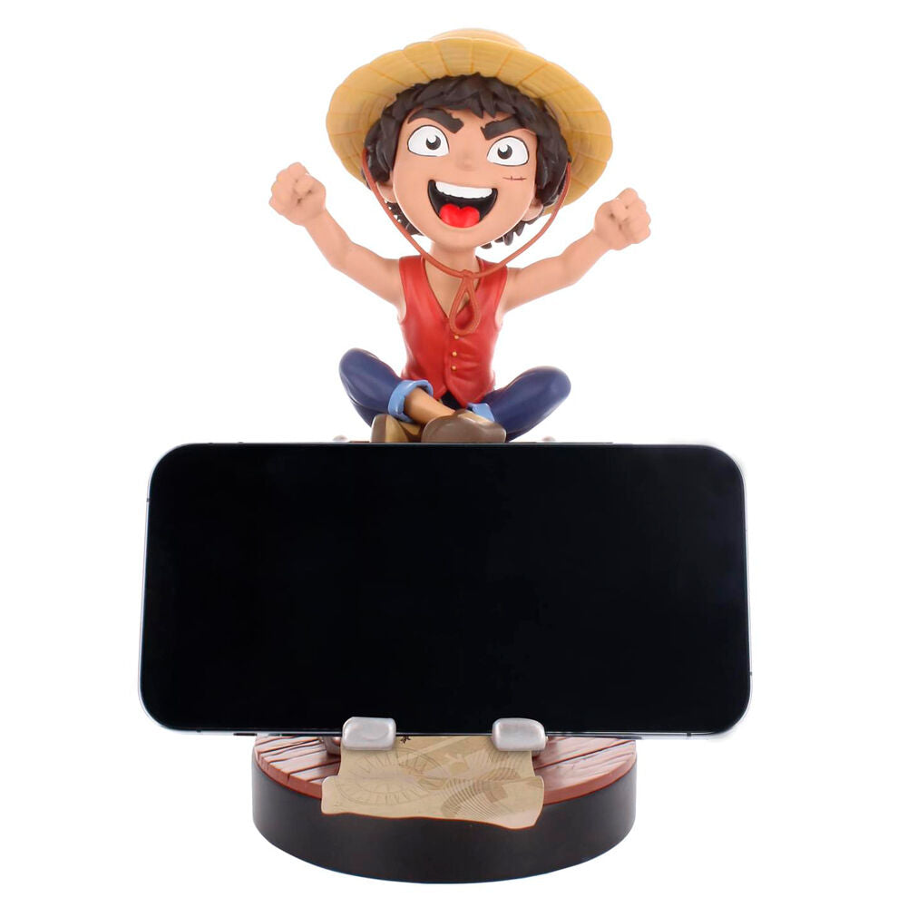 Suporte de Cabo Luffy Face - One Piece (20 cm) - MerchVillain