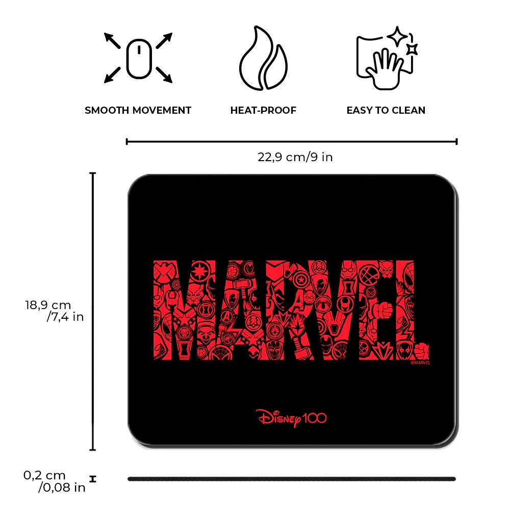 Mouse Pad – Marvel Disney (22 x 18 x 2 cm)