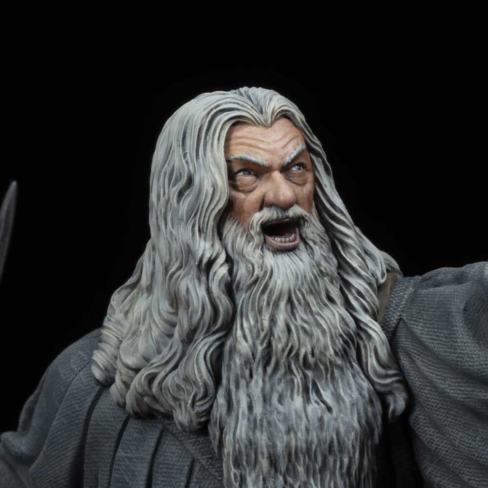 O Senhor dos Anéis Gandalf En Moria 18cm - MerchVillain