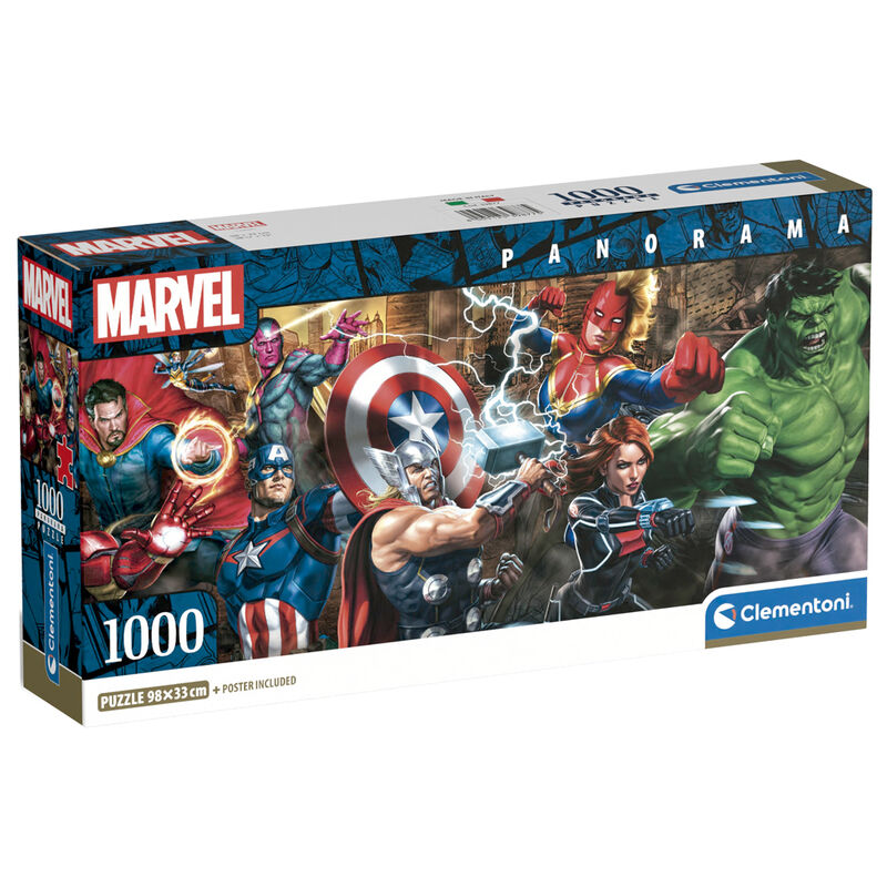 Marvel Panorama Jigsaw Puzzle 1000 Pieces – Marvel