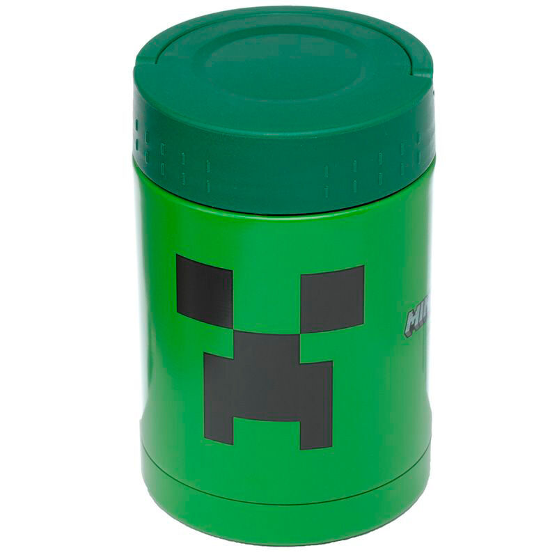Lancheira térmica Minecraft Creeper 500ml - MerchVillain
