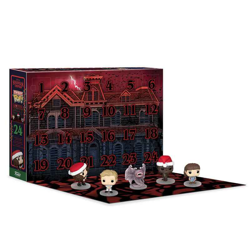 Calendário de Advento Pocket POP! 24-Day Countdown – Stranger Things (24 Figuras)