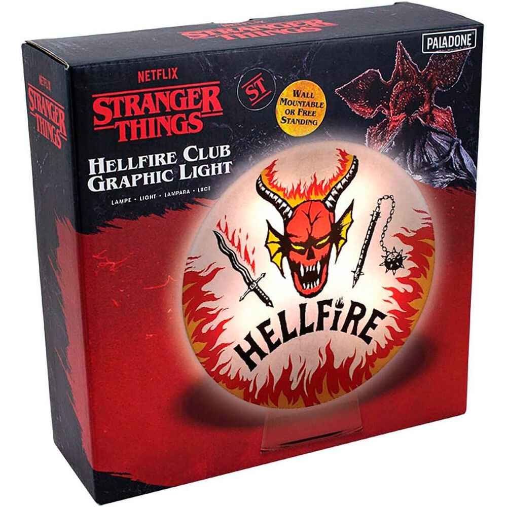 Lâmpada Hellfire Club – Stranger Things