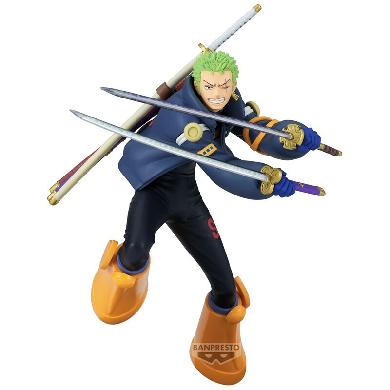 Figura Roronoa Zoro Battle Record - One Piece (16 cm) - MerchVillain