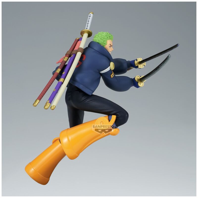 Figura Roronoa Zoro Battle Record - One Piece (16 cm) - MerchVillain