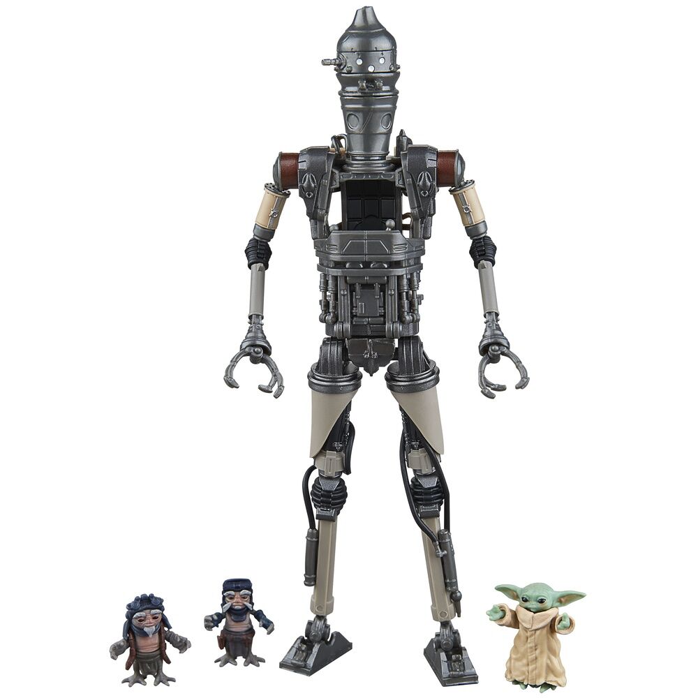 Set Figuras IG‑12 & Grogu The Mandalorian - Star Wars The Black Series (15 cm) - MerchVillain