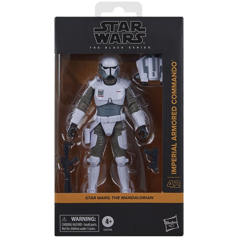 Figura Imperial Armored Commando The Mandalorian - Star Wars The Black Series (15 cm) - MerchVillain