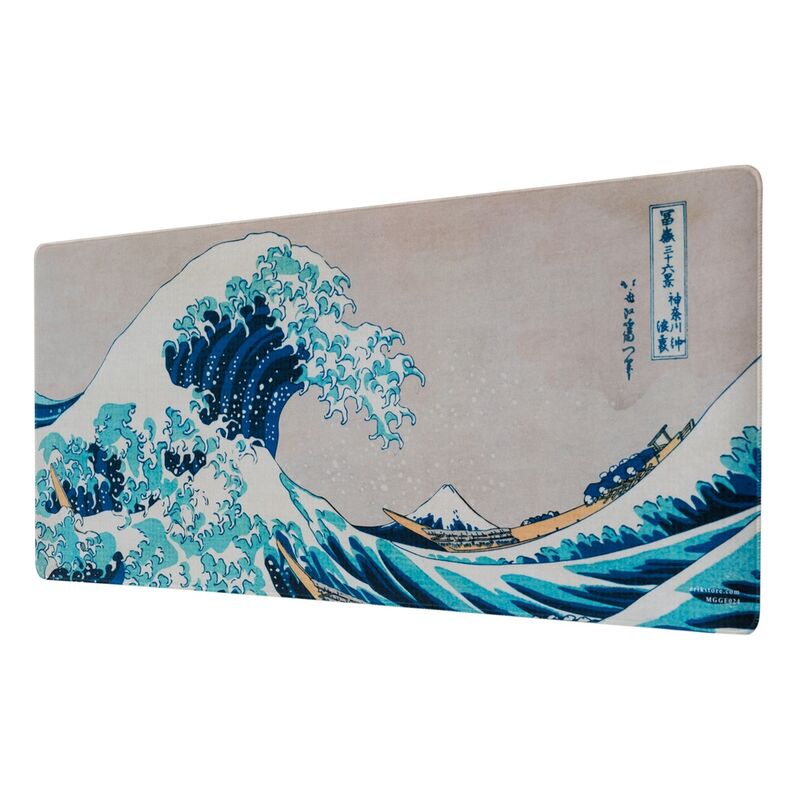 Desk Mat The Great Wave off Kanagawa - Hokusai (80x35cm)