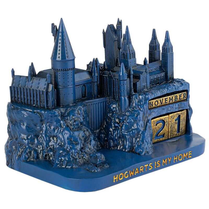 Calendário perpétuo 3D de Harry Potter Hogwarts - MerchVillain