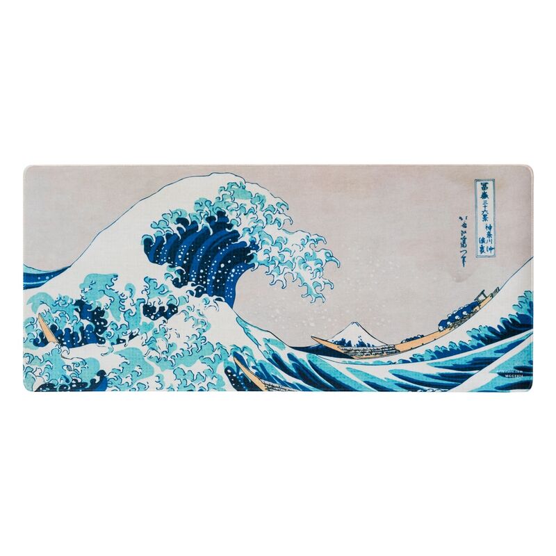 Desk Mat The Great Wave off Kanagawa - Hokusai (80x35cm)