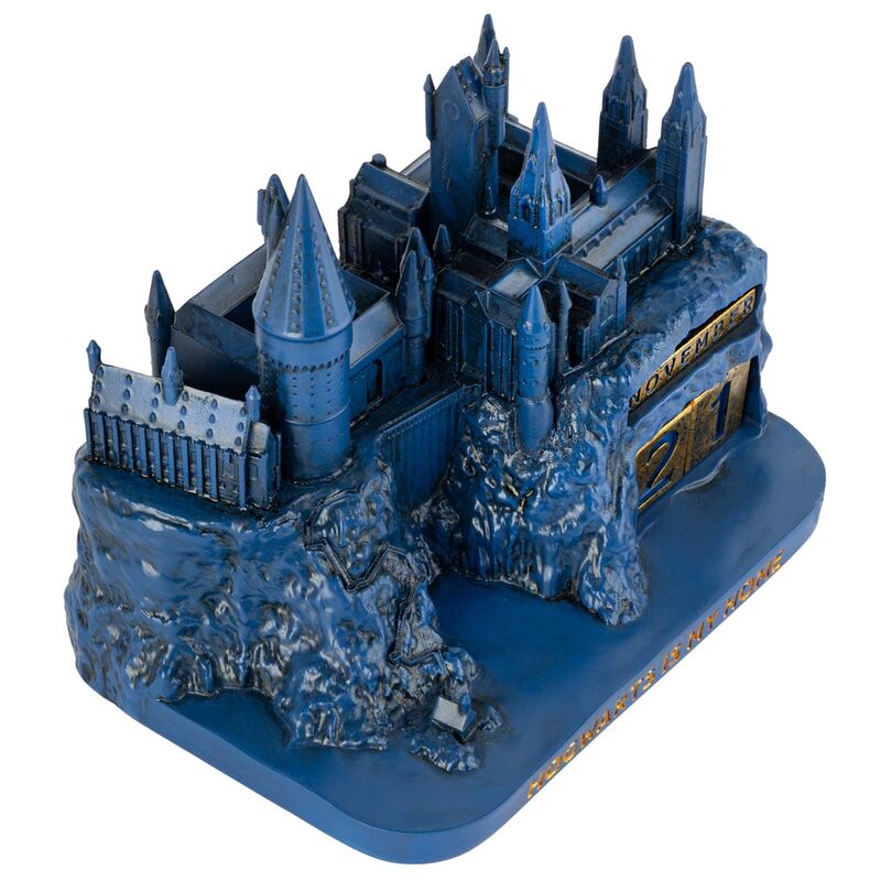 Calendário perpétuo 3D de Harry Potter Hogwarts - MerchVillain
