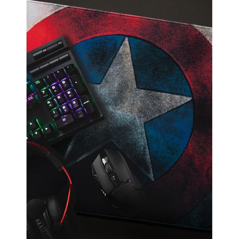 Tapete de mesa gamer Marvel Capitão América - MerchVillain