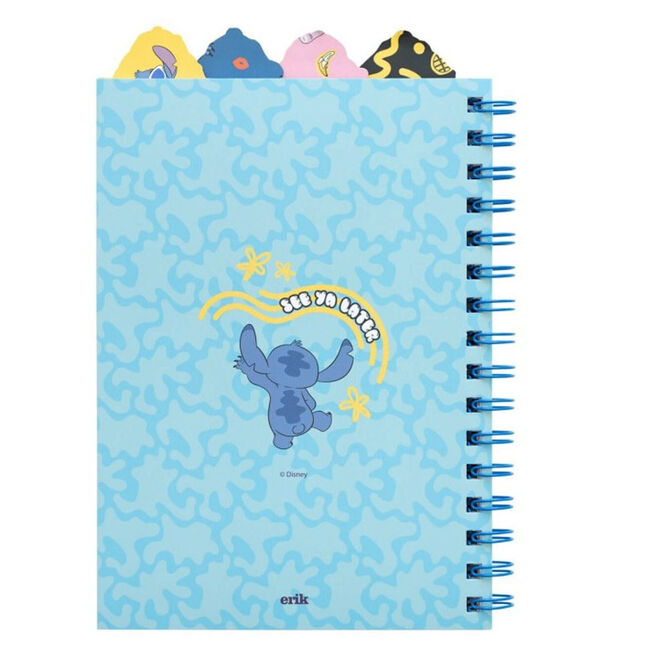Caderno A5 - Stitch Disney (80 folhas) - MerchVillain