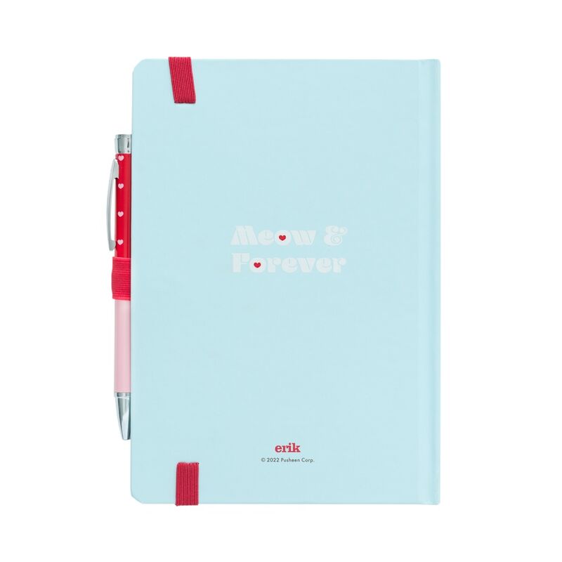 Caderno A5 Premium + Caneta Purrfect Love - Pusheen - MerchVillain