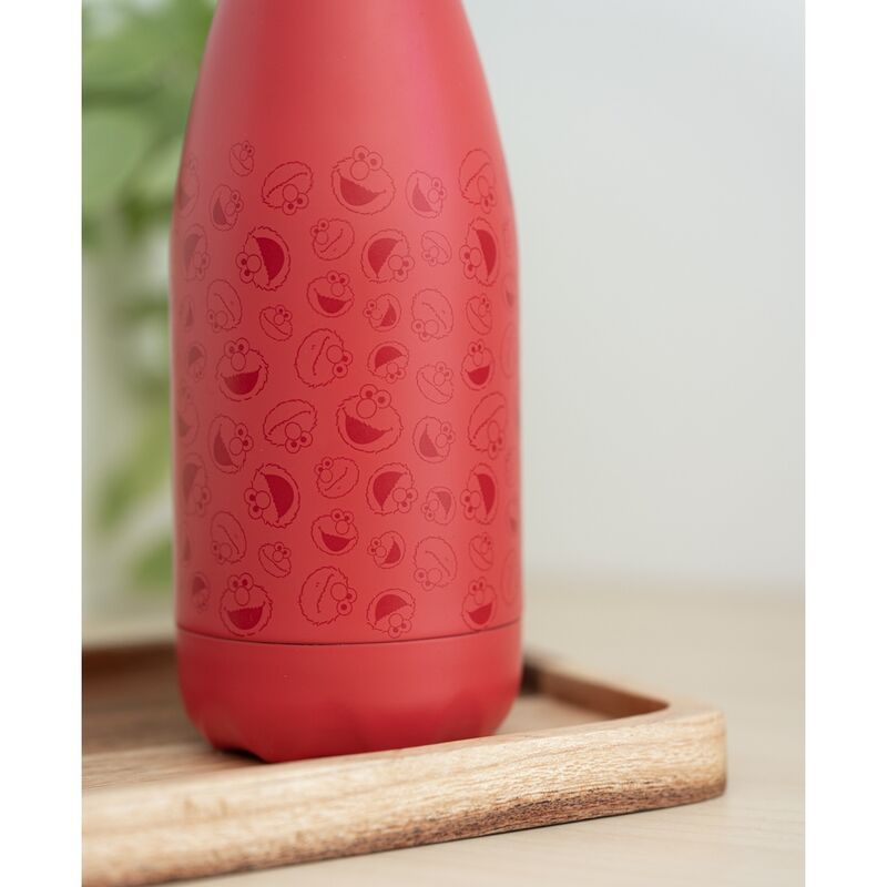 Garrafa de aço inoxidável Sesame Street Elmo 260ml - MerchVillain