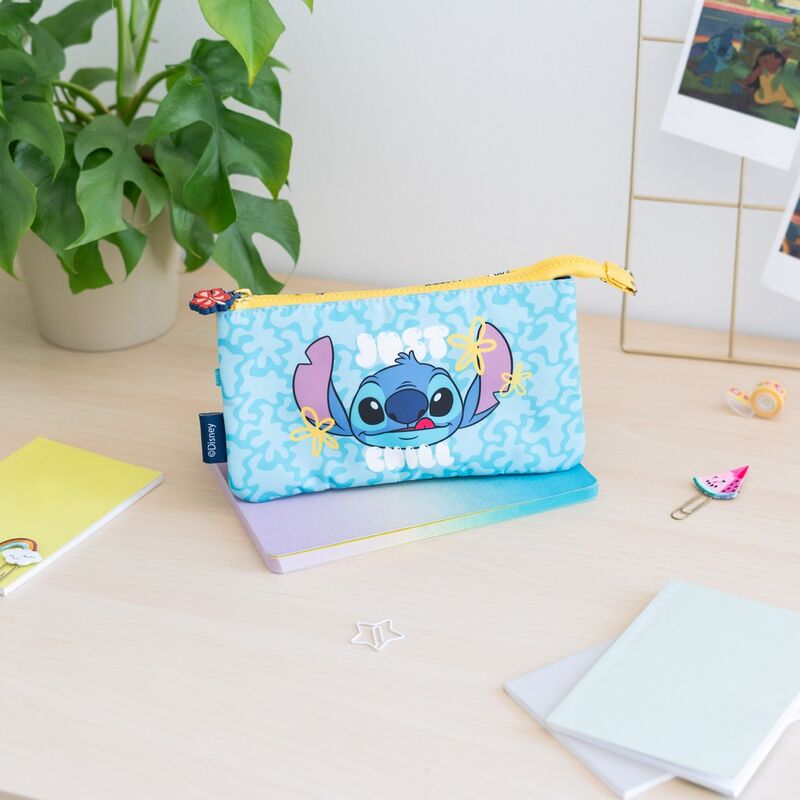 Stitch Triple Pencil Case – Disney