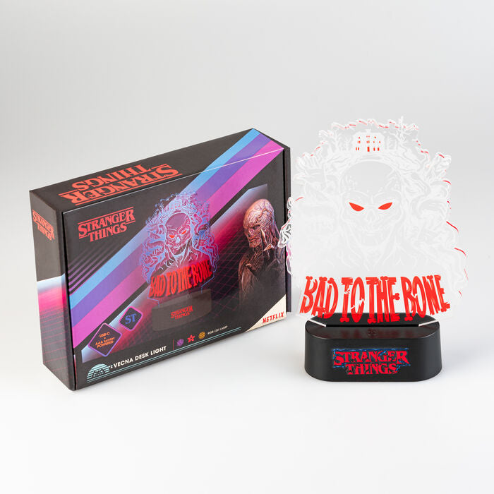 LED desk lamp “Bad to the Bone” – Stranger Things